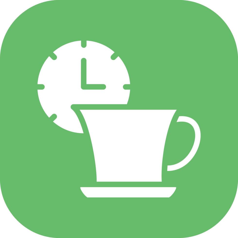 Tea Time Vector Icon