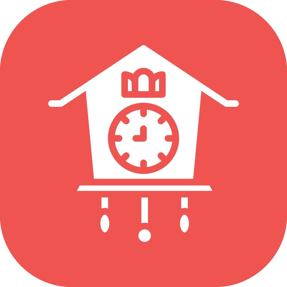 Cuckoo Clock Vector Icon