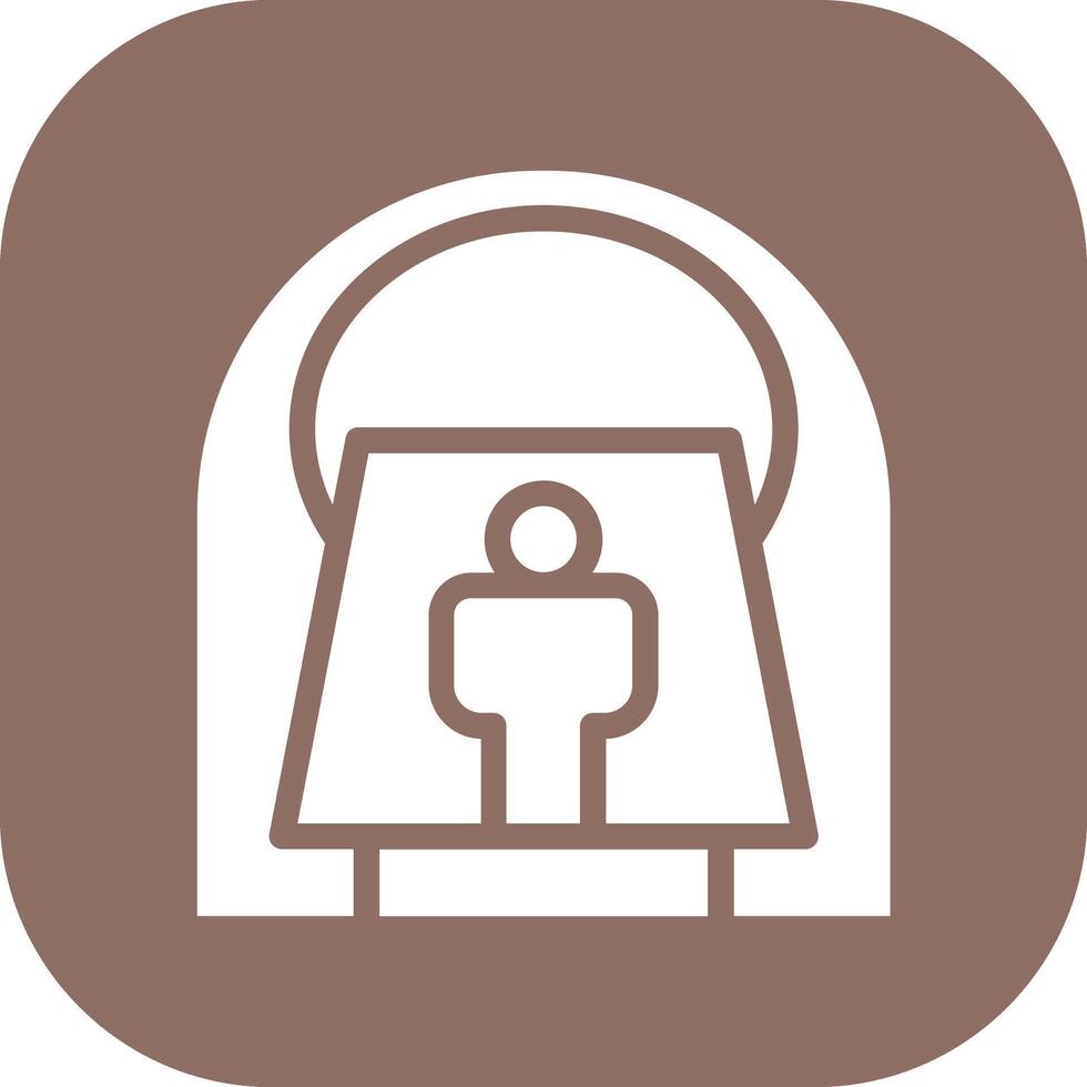 CT Scan Vector Icon