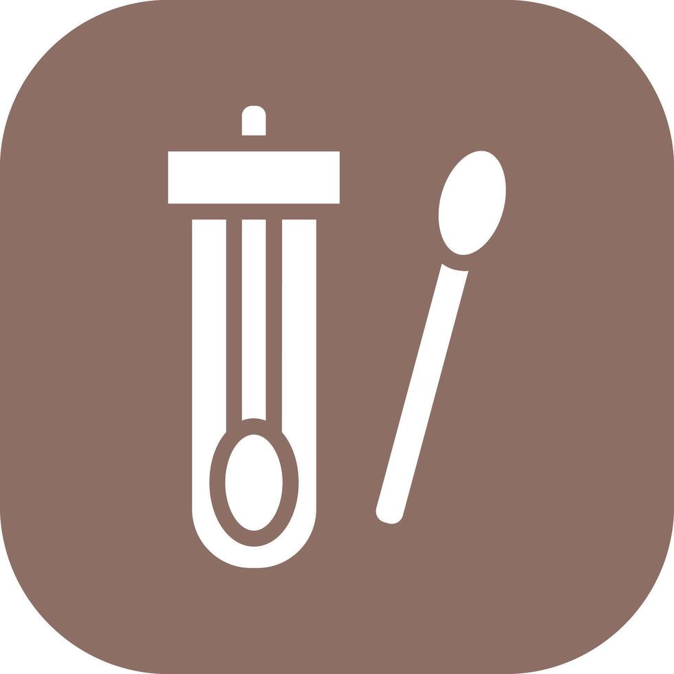 Swab Test Vector Icon