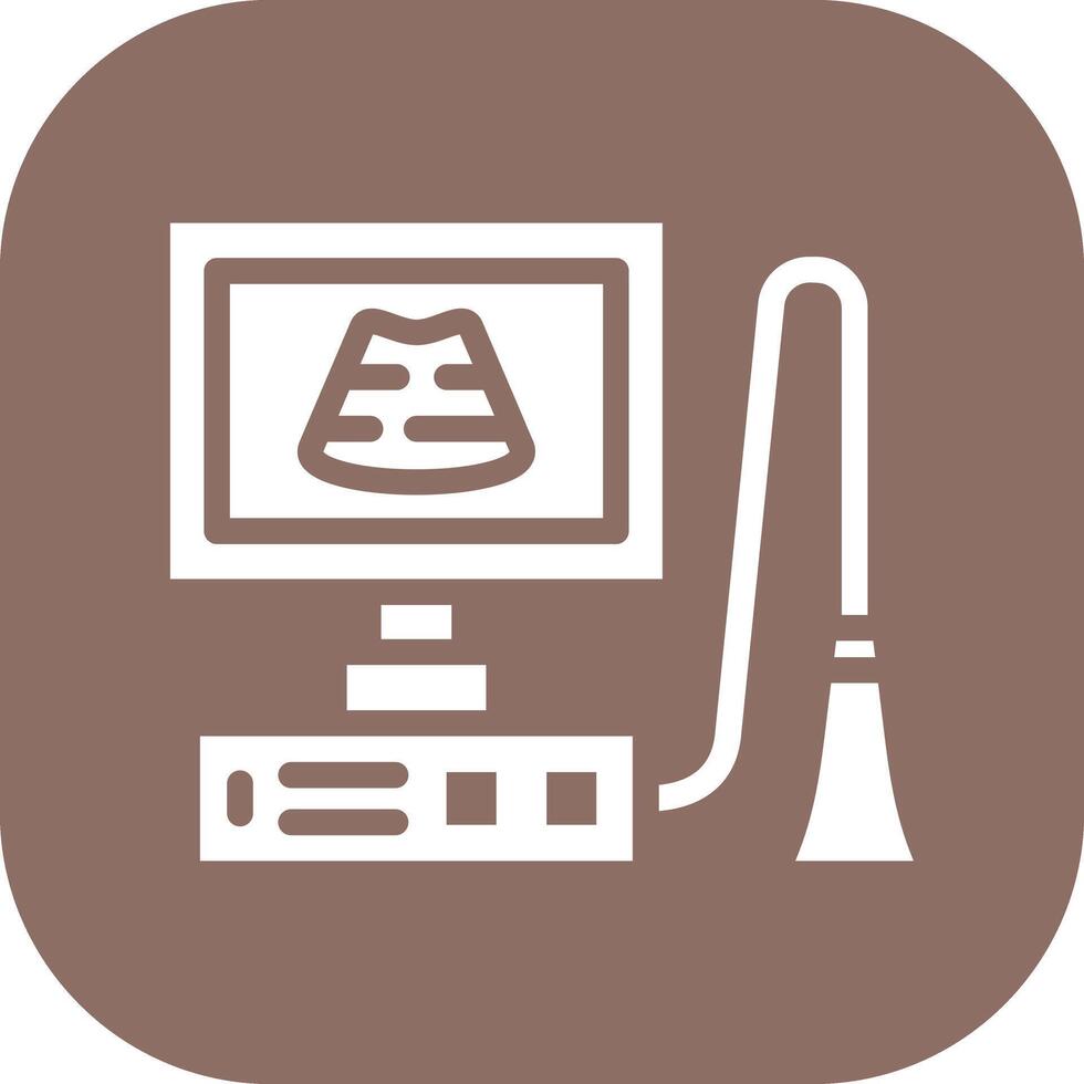 Ultrasonography Vector Icon