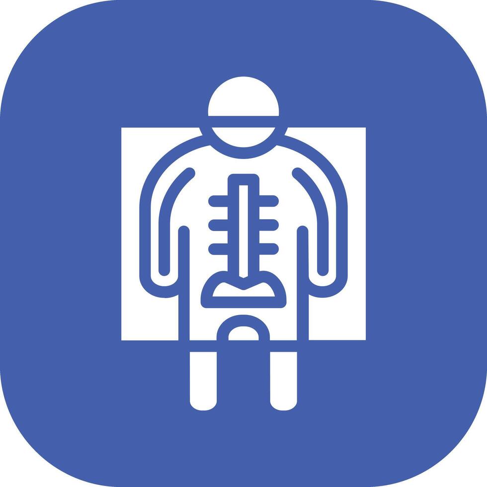Man X ray Vector Icon