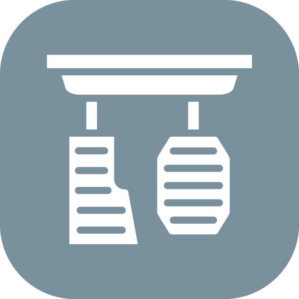 Car Pedal Vector Icon