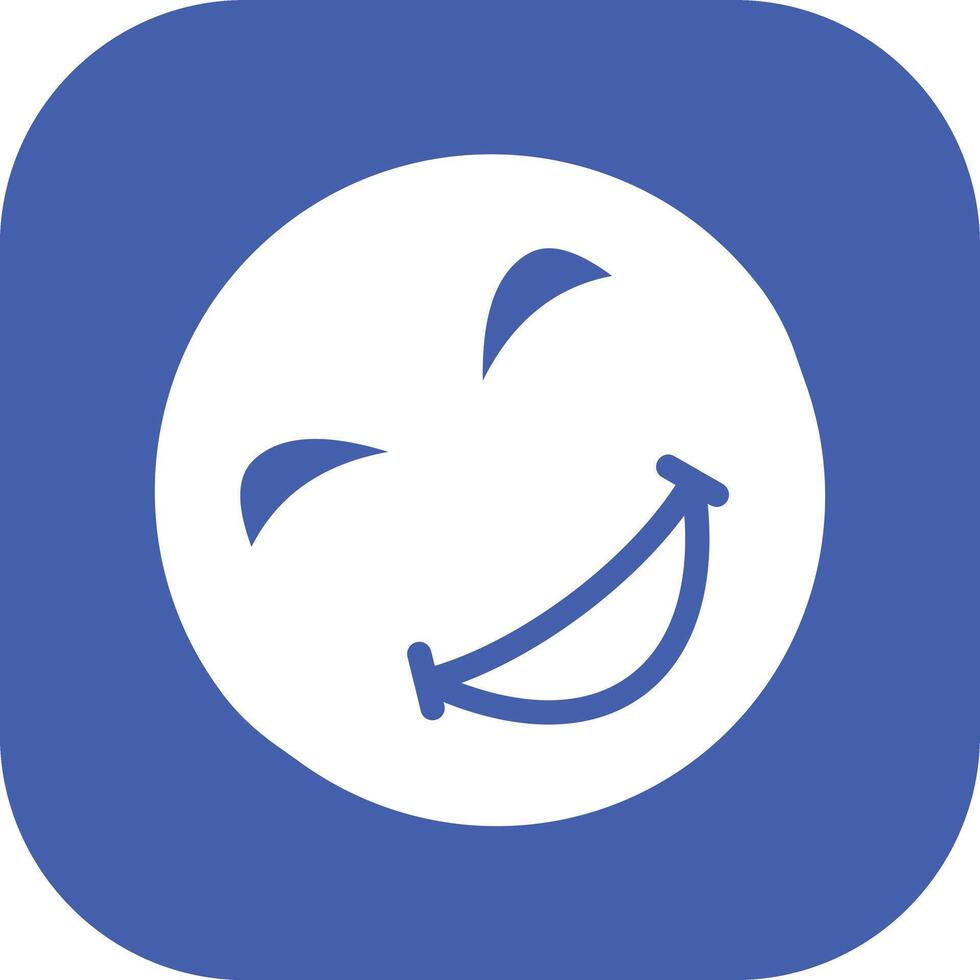 Rolling on the Floor Laughing Vector Icon
