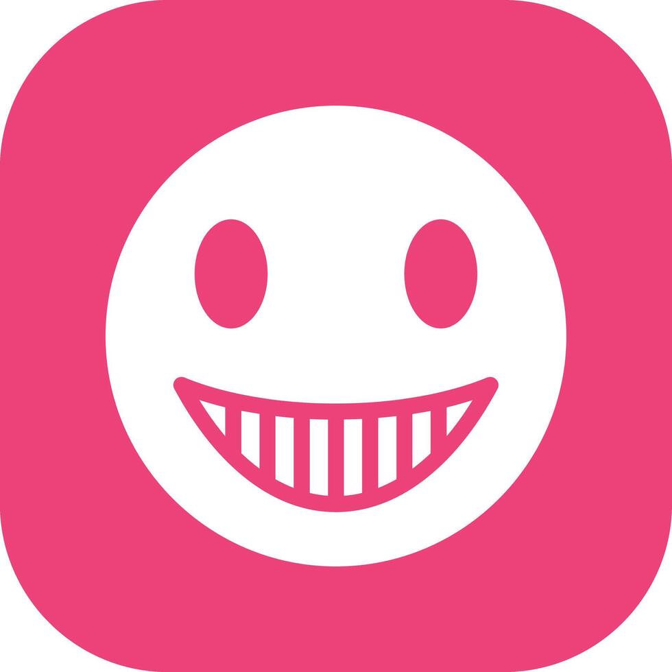 Grinning Face with Smiling Eyes Vector Icon