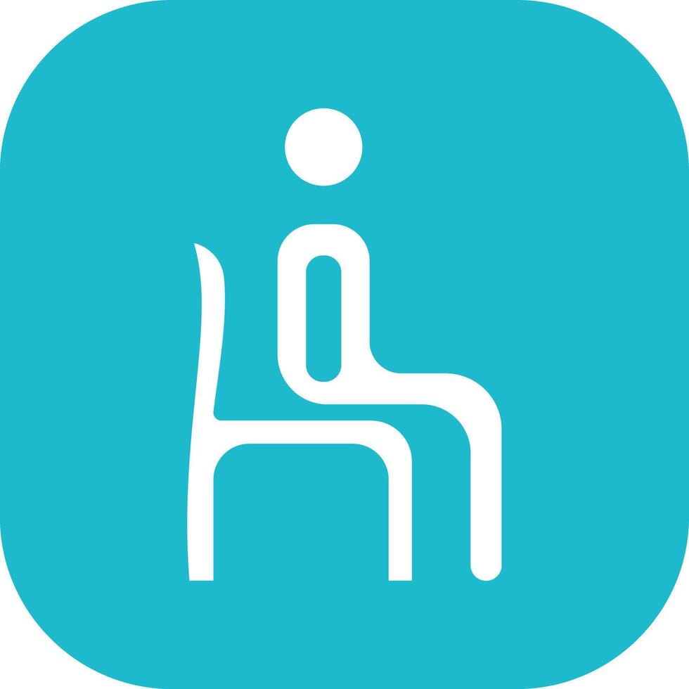 Sitting Vector Icon