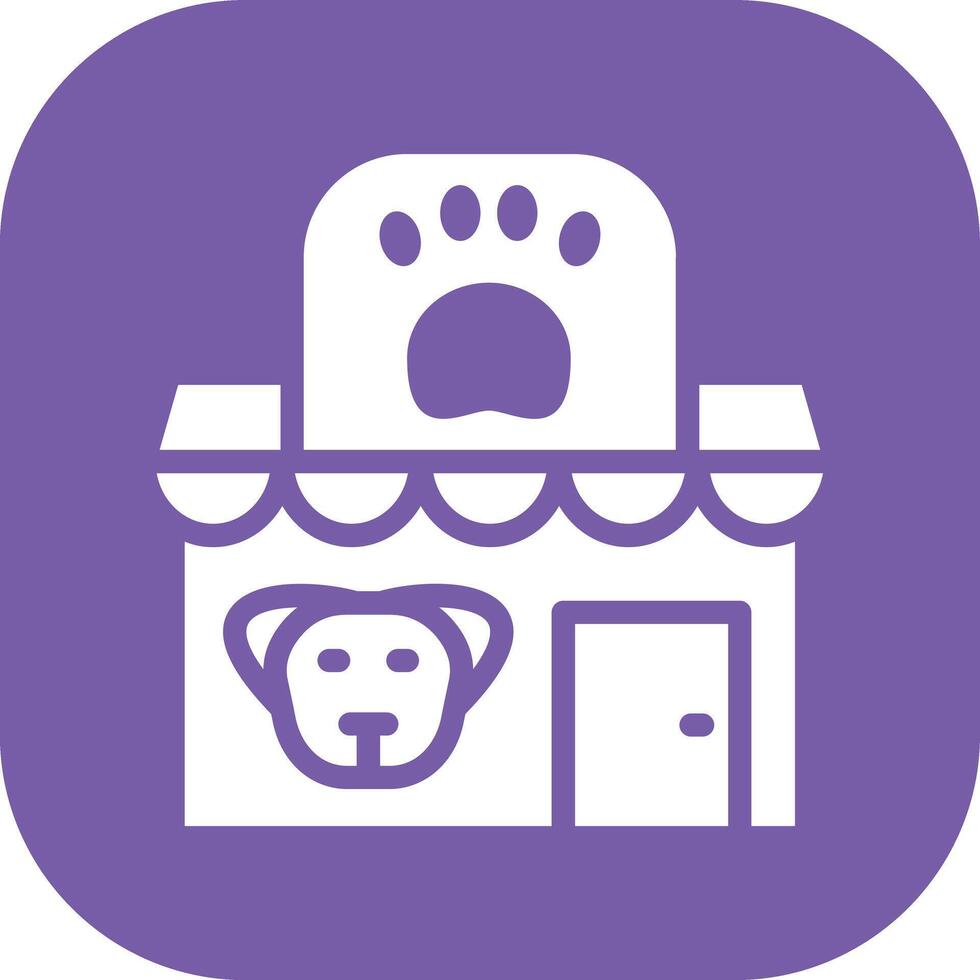 Pet Shop Vector Icon