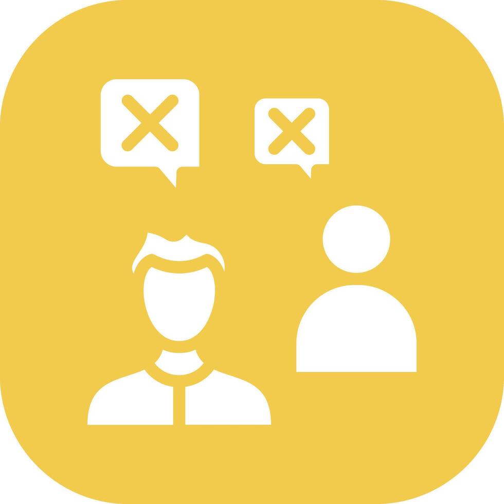 People Disagree Vector Icon