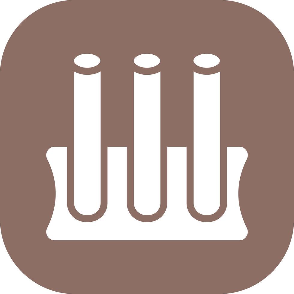 Test Tubes Vector Icon