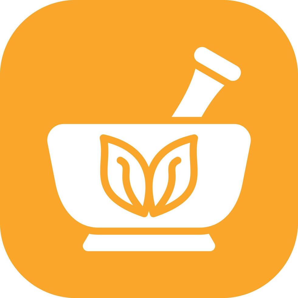 Herbal Treatment Vector Icon