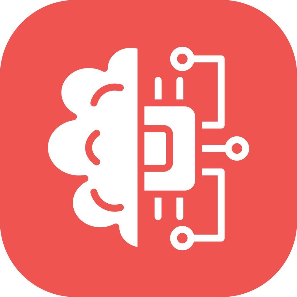 Machine Learning Vector Icon