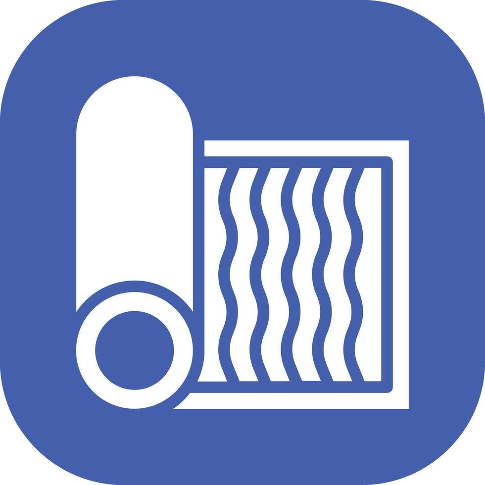 Gym Carpet Vector Icon
