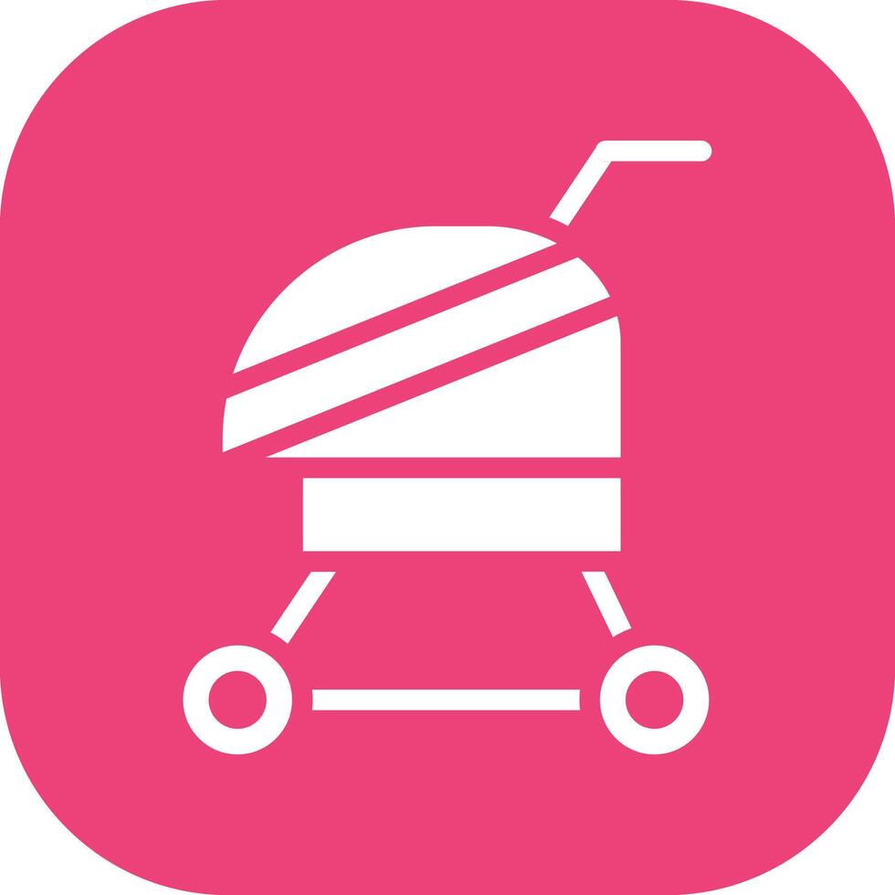 Stroller Vector Icon