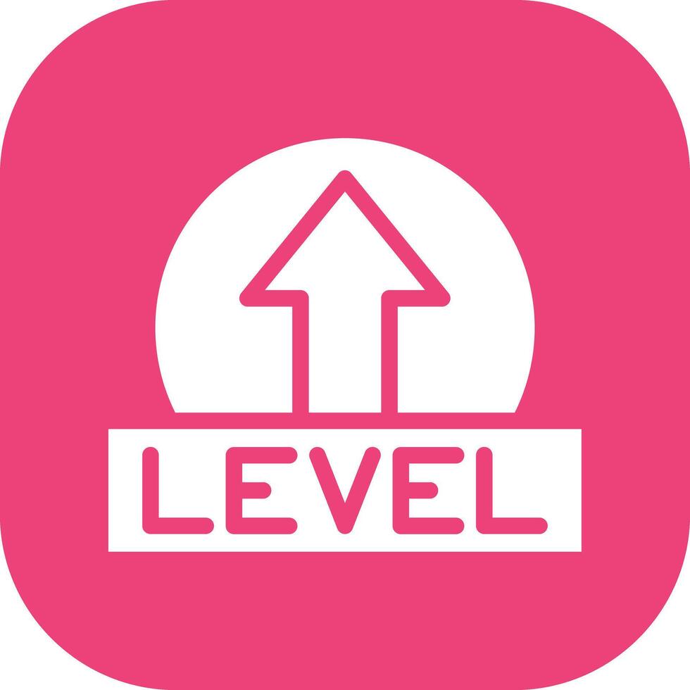 Level Up Vector Icon