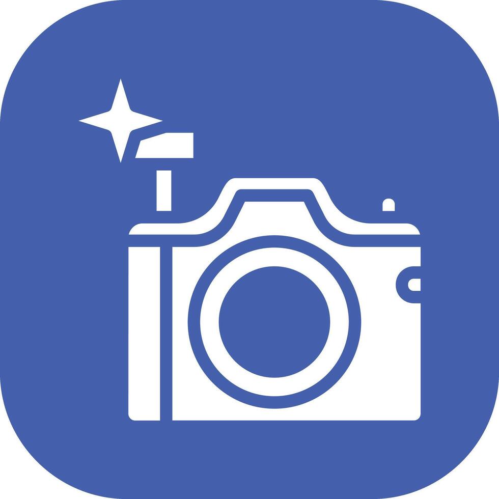 Flash Camera Vector Icon