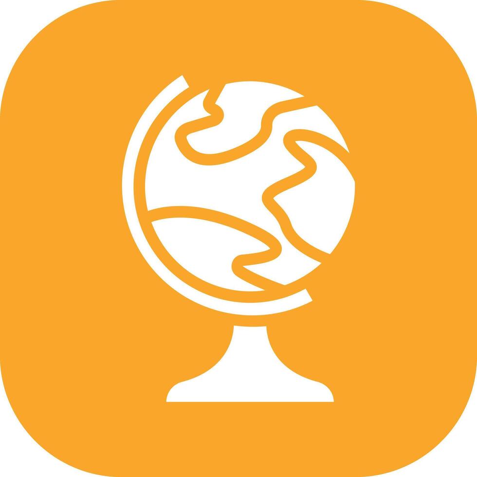 Globe Stand Vector Icon