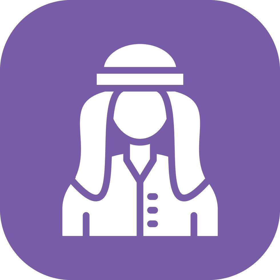 masculino beduino vector icono