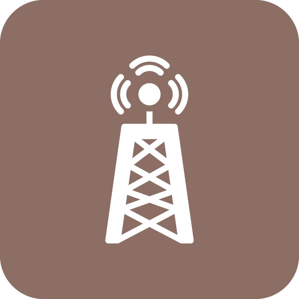 Broadcast Vector Icon