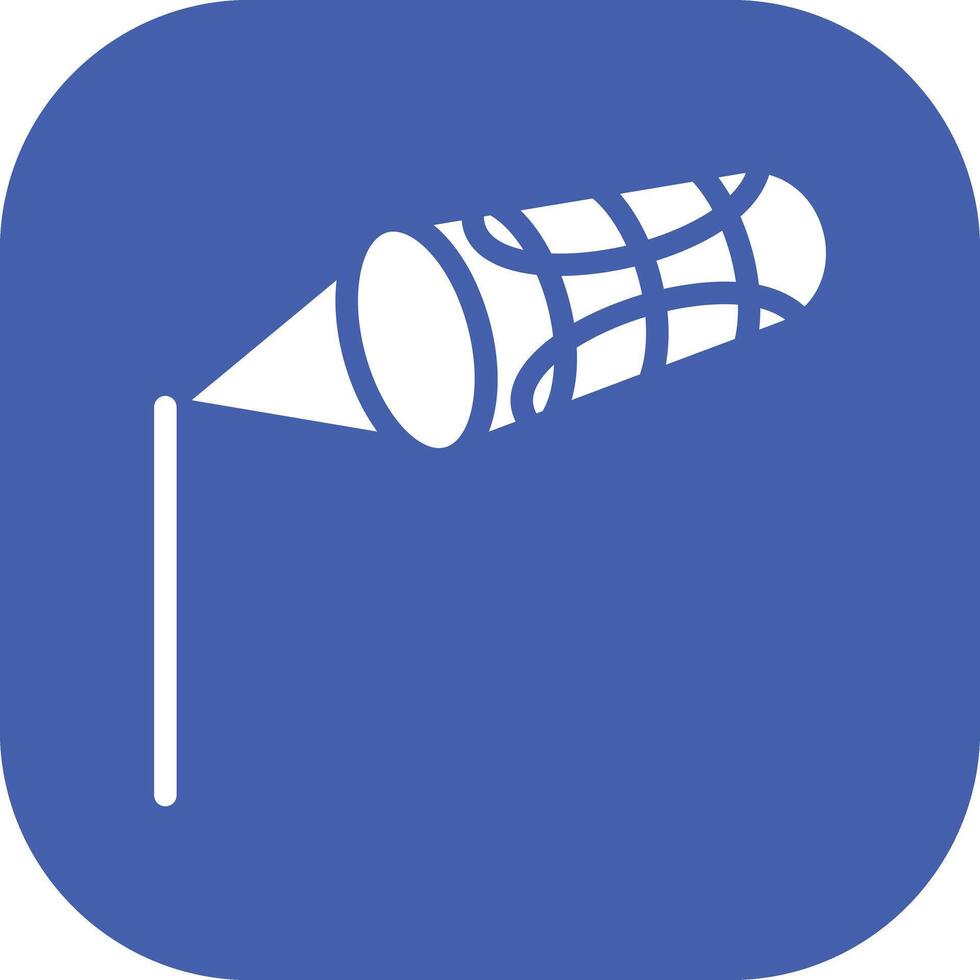 Windsock Vector Icon