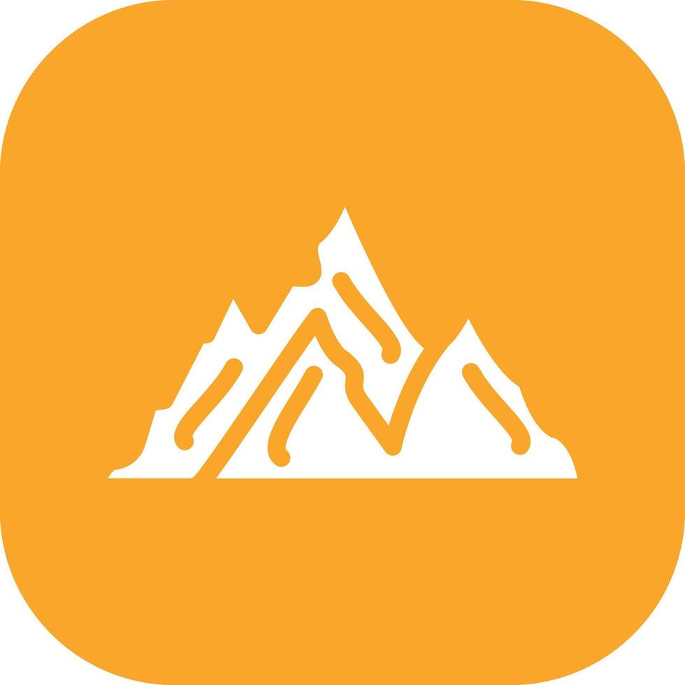 Mountains Vector Icon