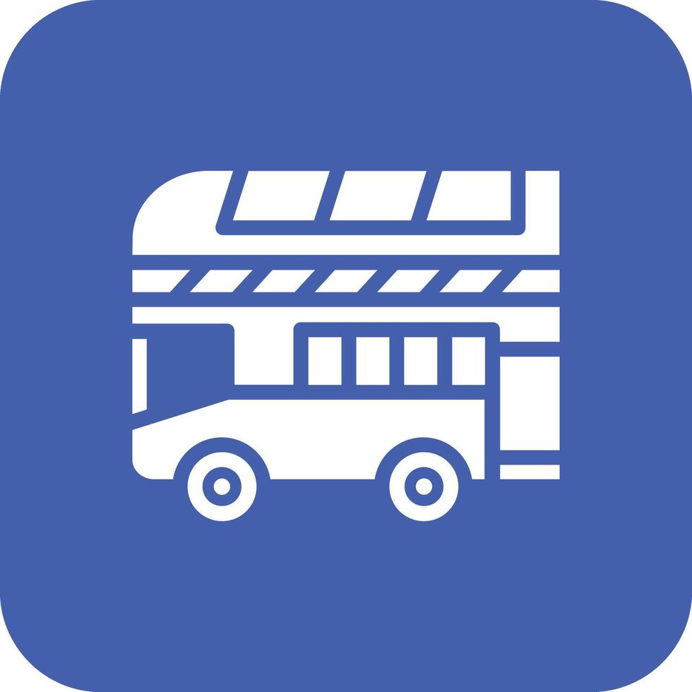 Double Decker Vector Icon