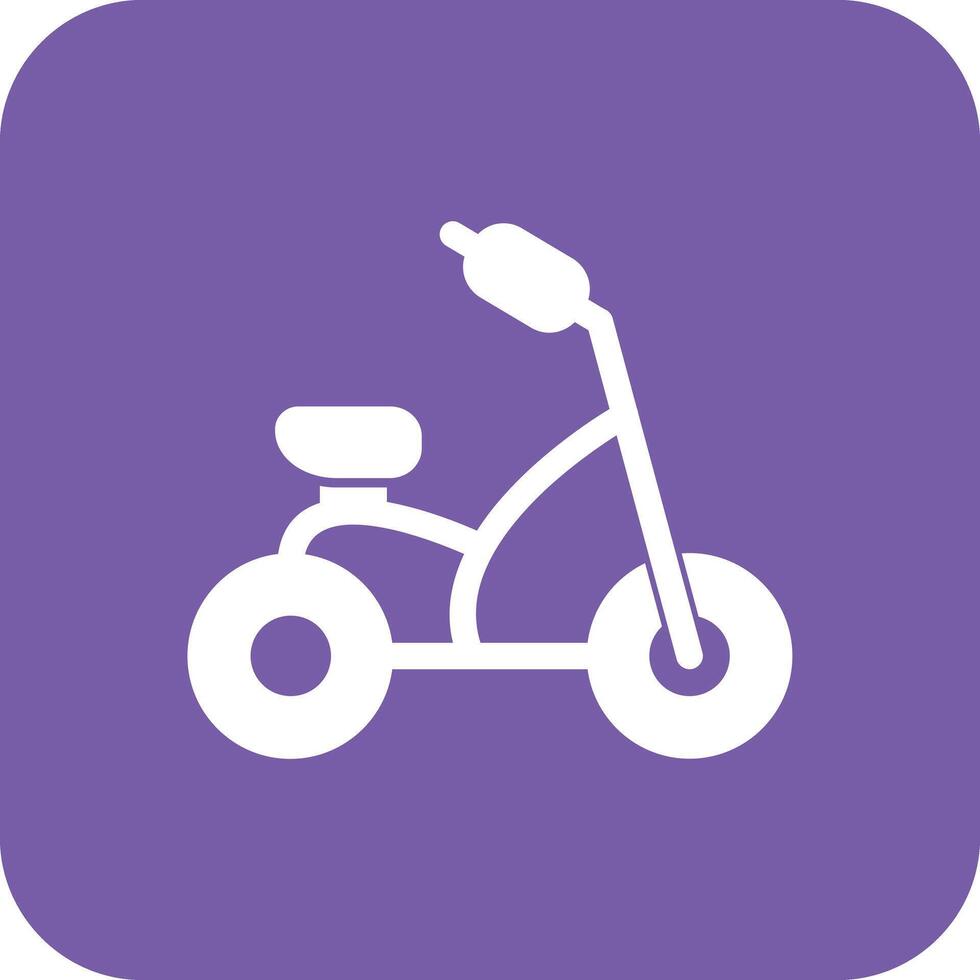 Tricycle Vector Icon