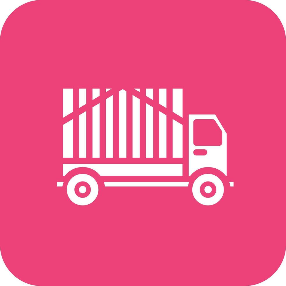 Cargo Truck Vector Icon