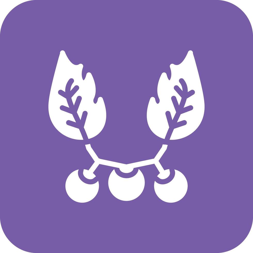 Mistletoe Vector Icon