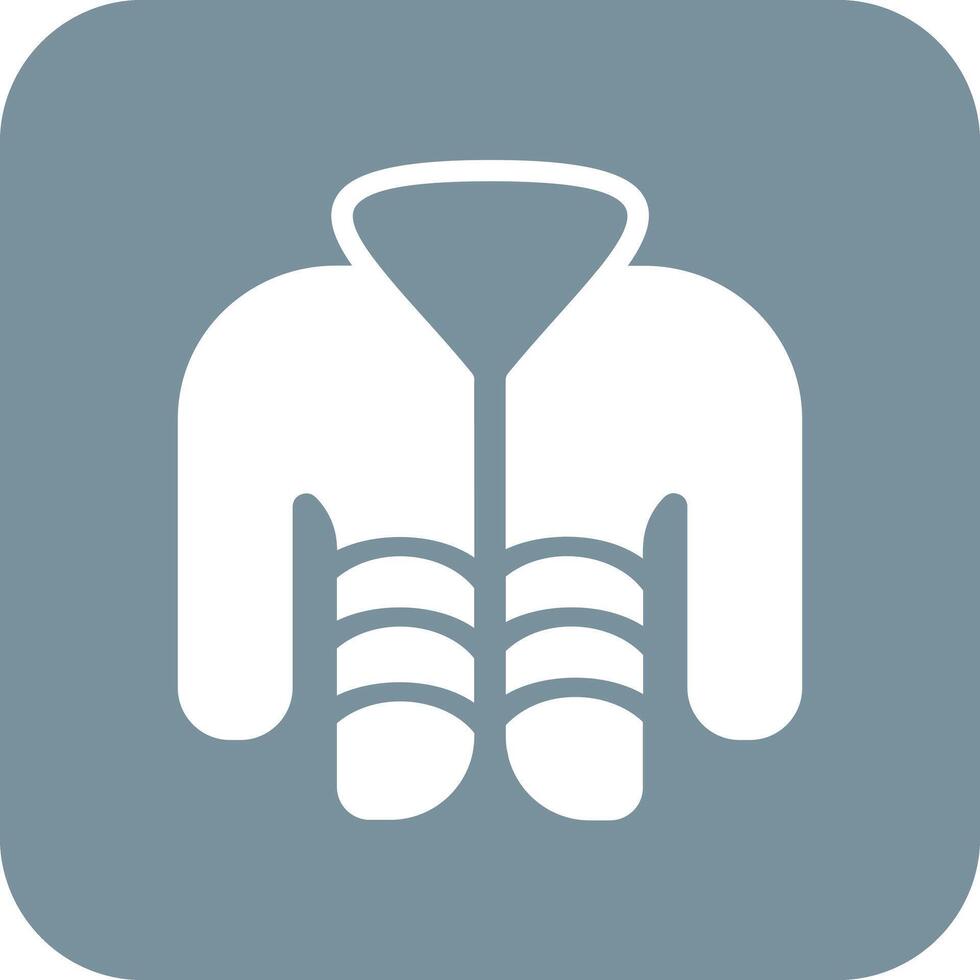 Winter Jacket Vector Icon