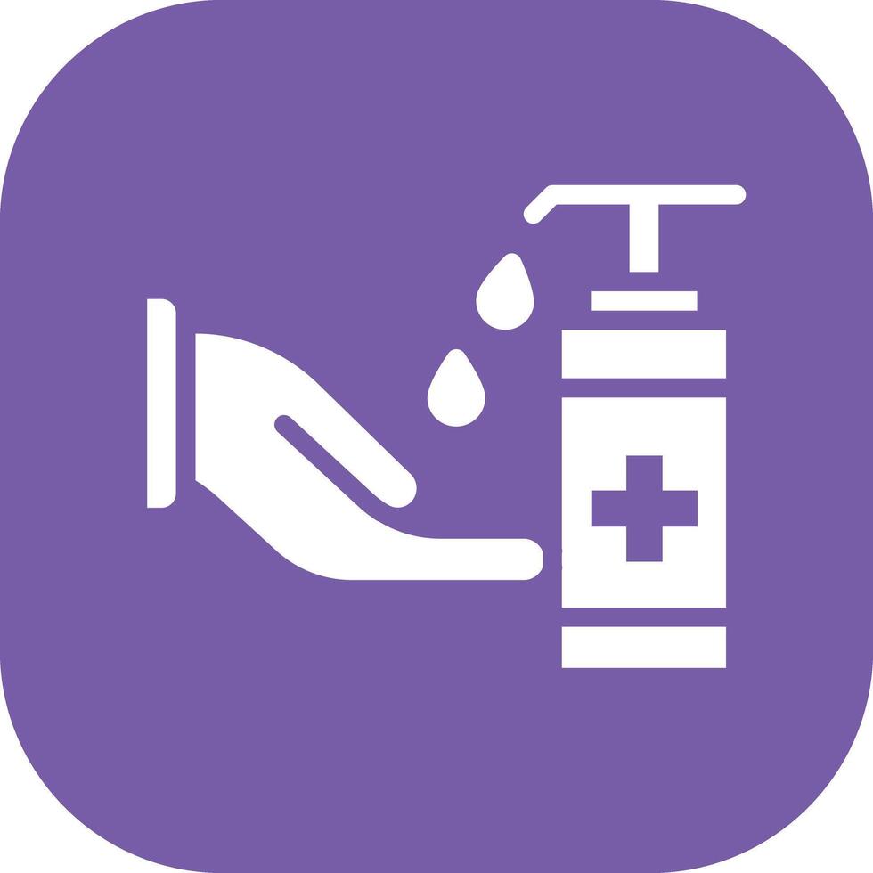 Hand Sanitizer Vector Icon
