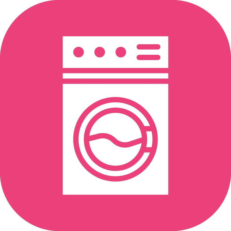 Washing Machine Vector Icon