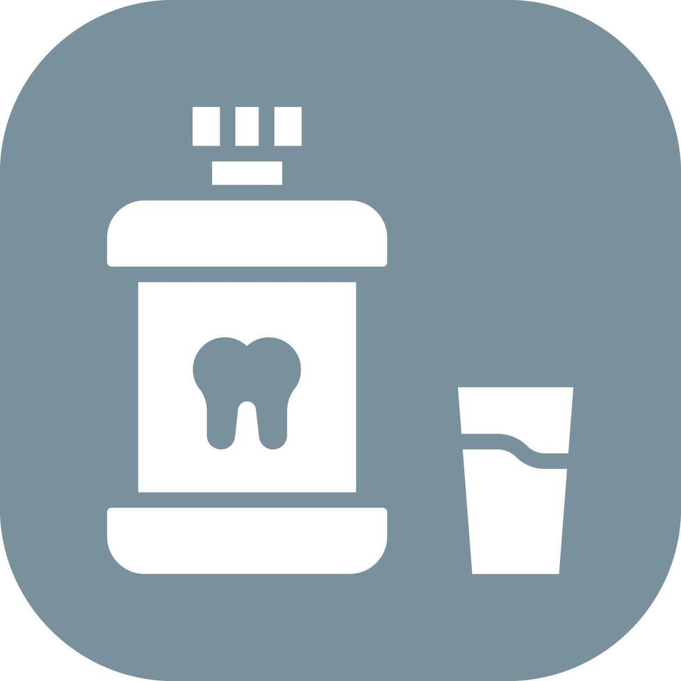 Mouthwash Vector Icon