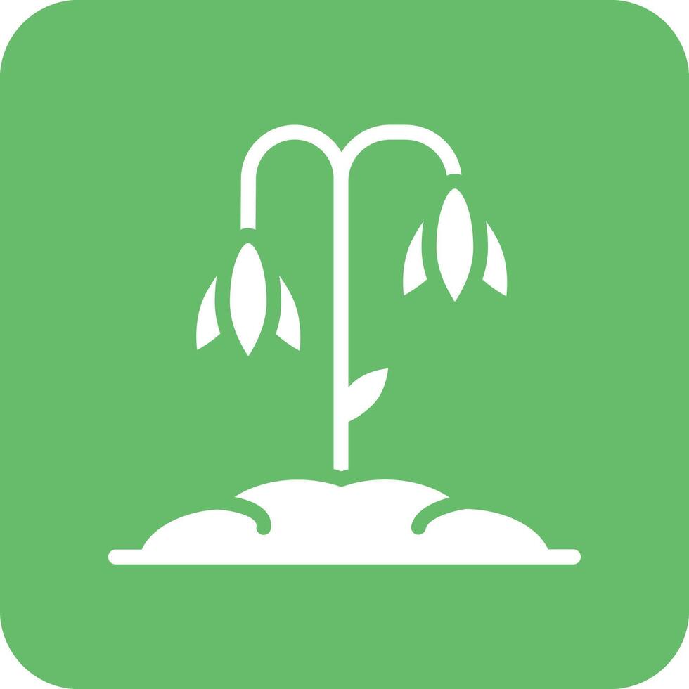 Snowdrop Vector Icon