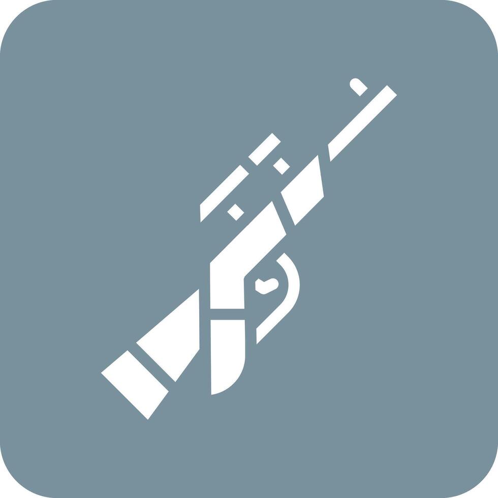 Sniper Rifle Vector Icon