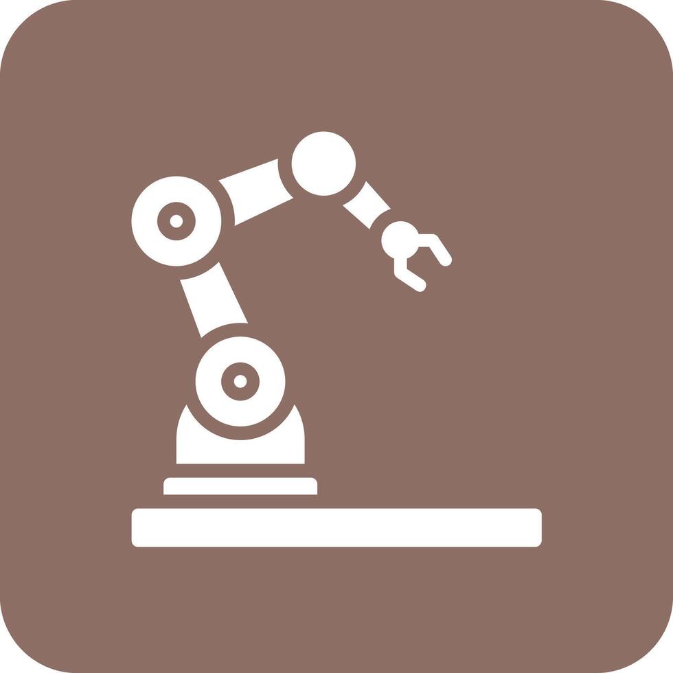 Robot Arm Vector Icon