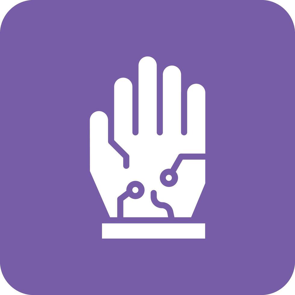 Wired Gloves Vector Icon
