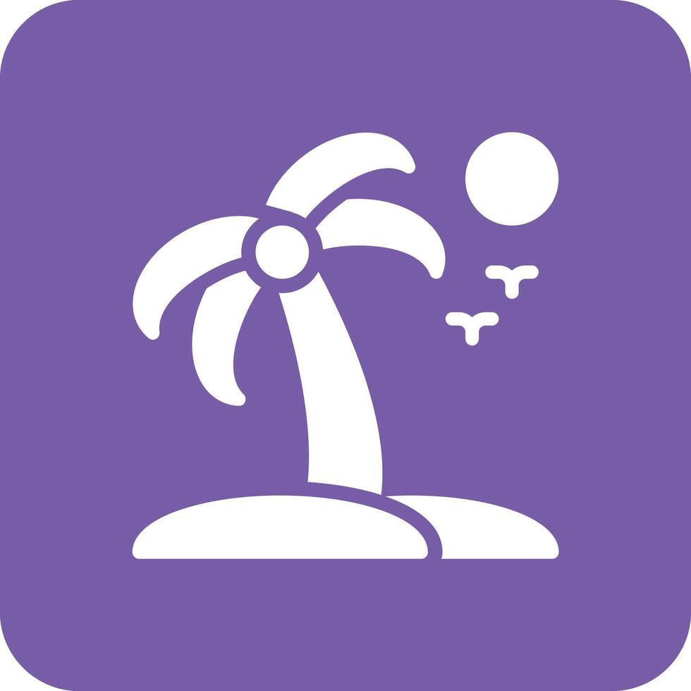 Island Vector Icon