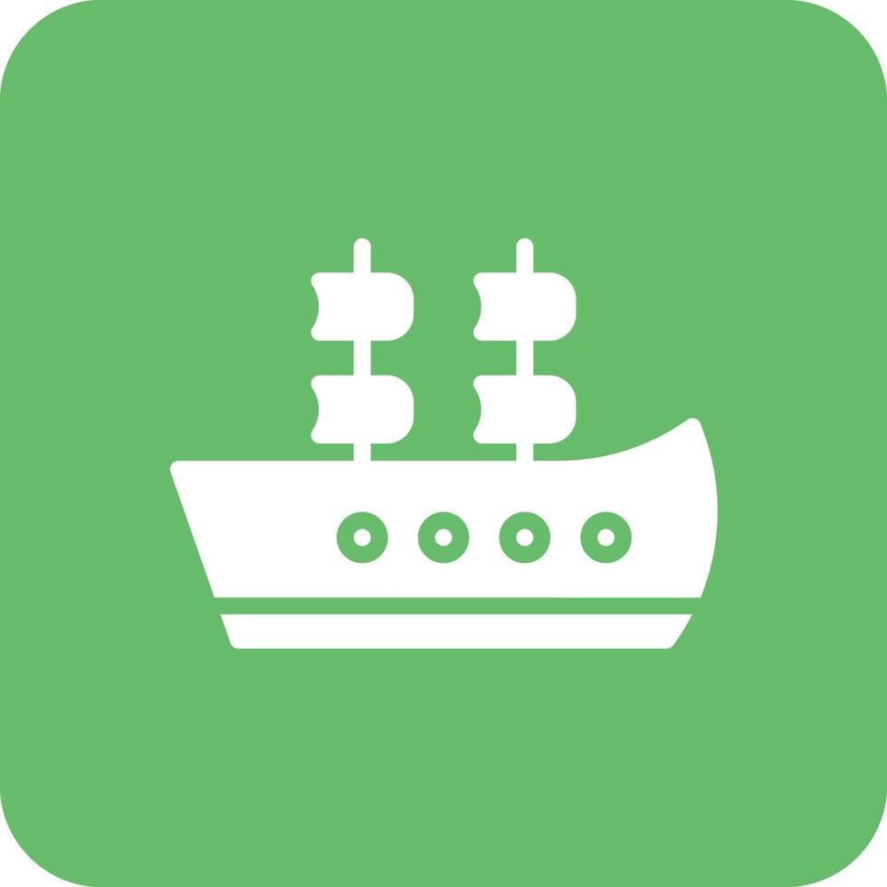 Galleon Vector Icon