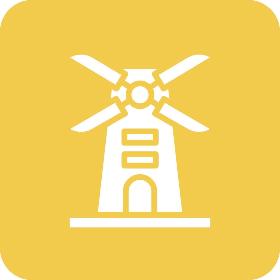 Windmill Vector Icon