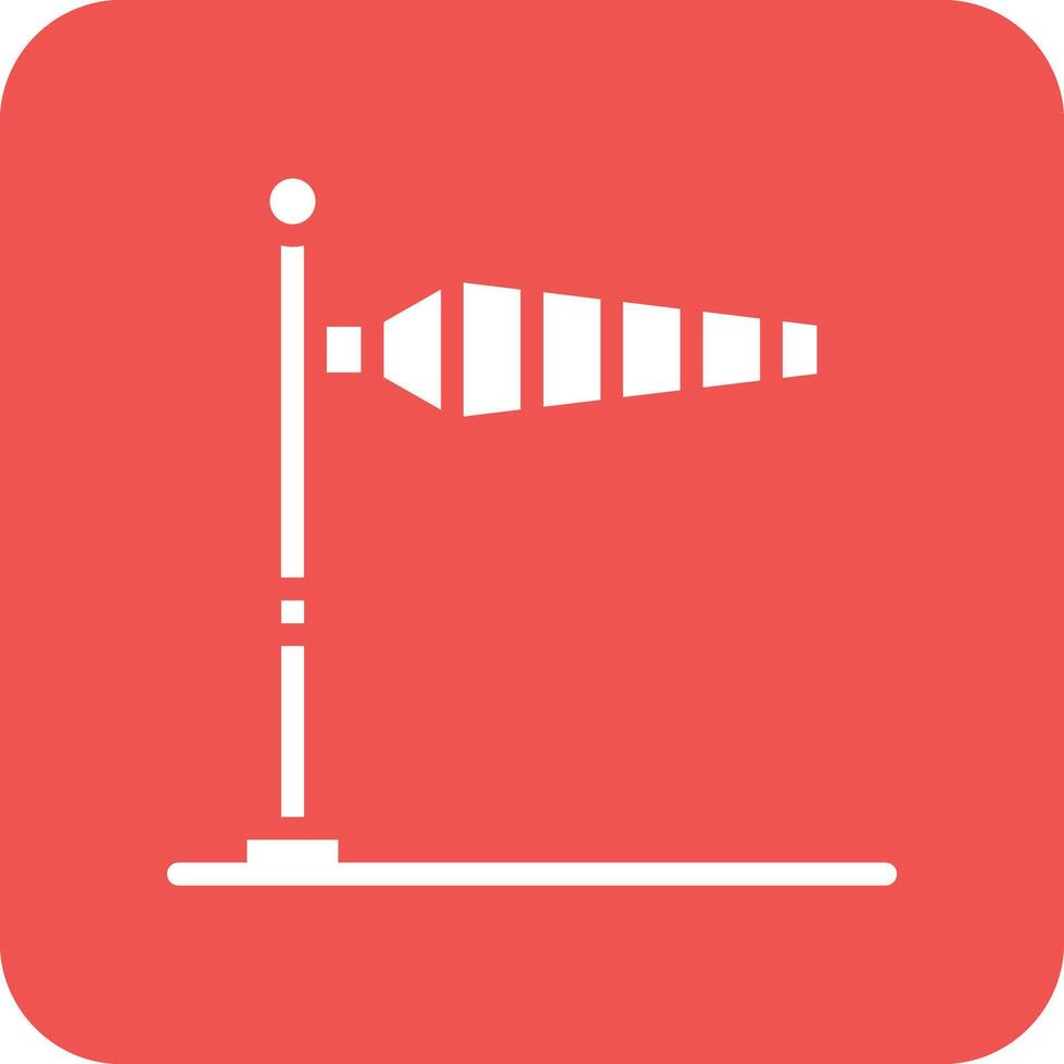 Windsock Vector Icon