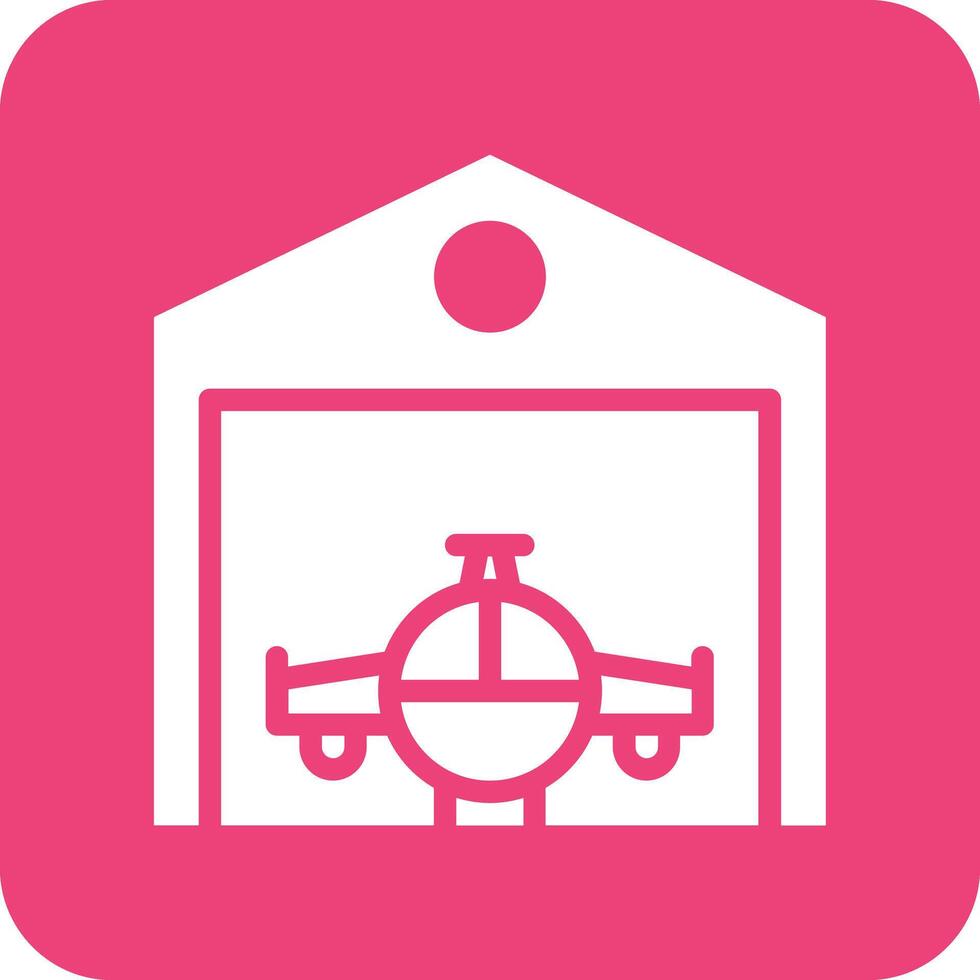 Hangar Vector Icon