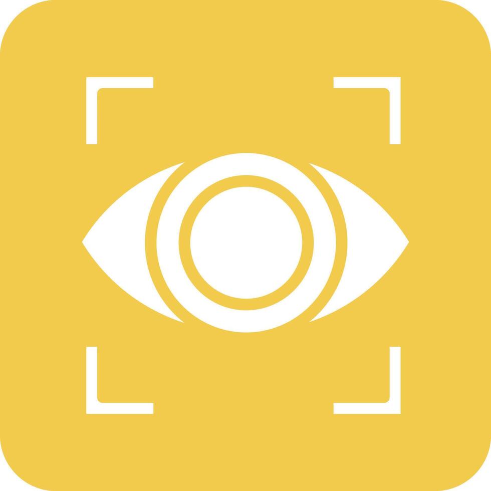 Eye Scanner Vector Icon