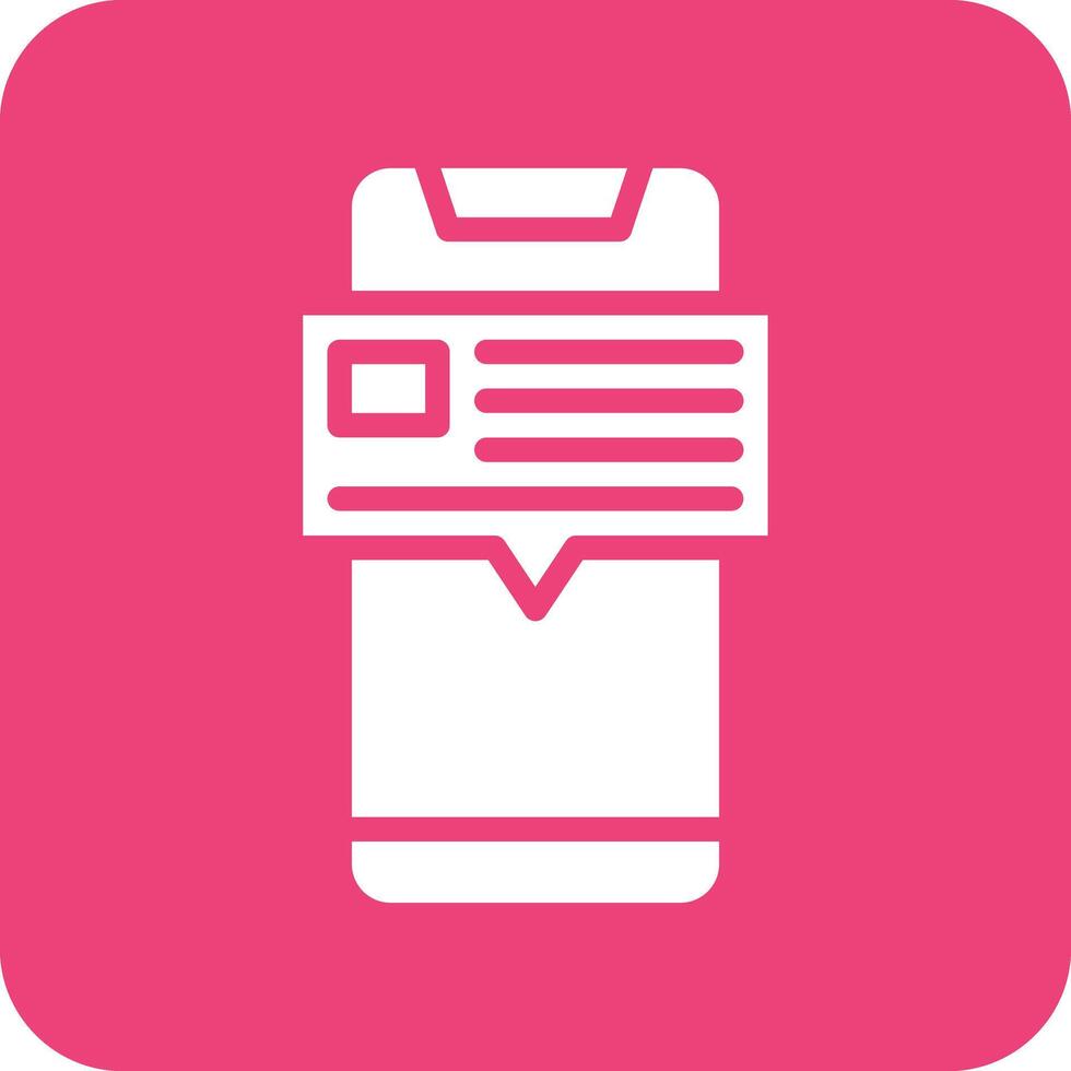 Pop Up Vector Icon