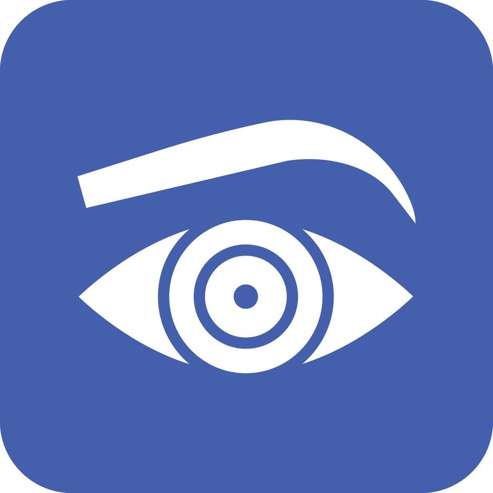 Eyebrow Vector Icon