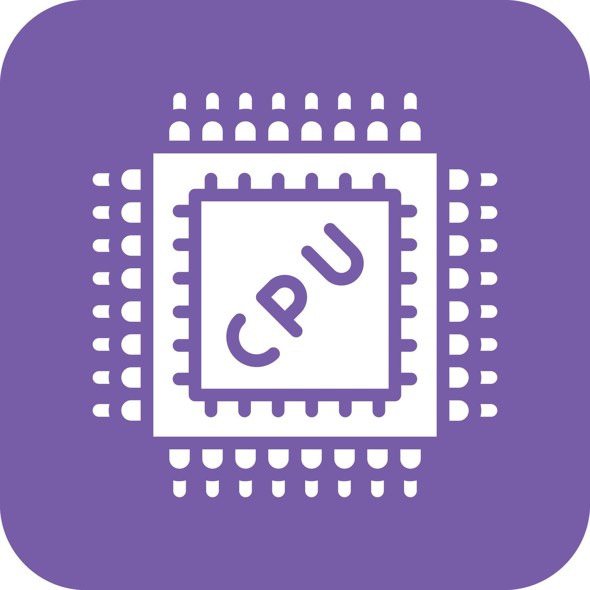 Microprocessor Vector Icon 37721880 Vector Art at Vecteezy