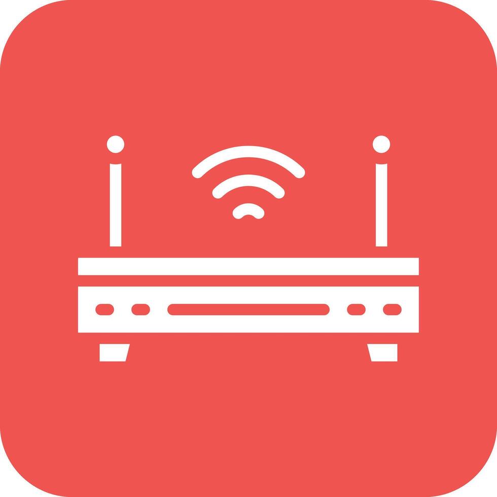 Wireless Router Vector Icon