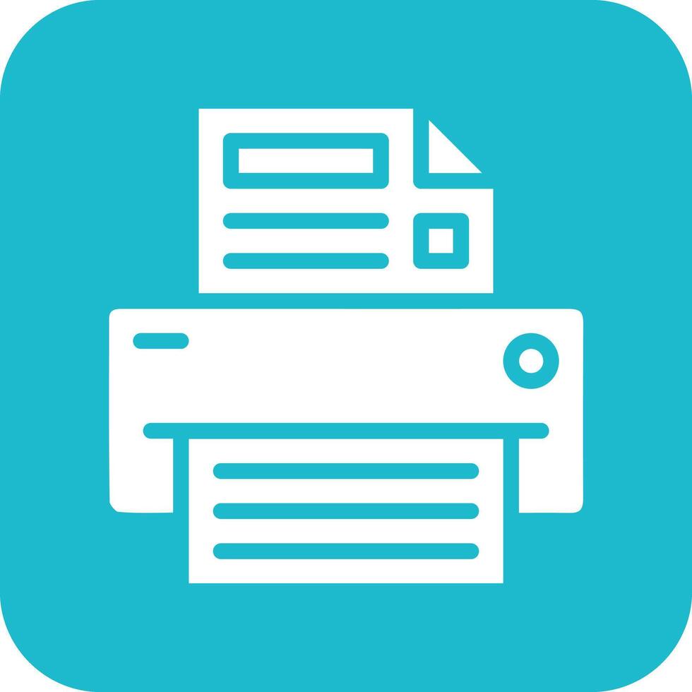 Printer Vector Icon