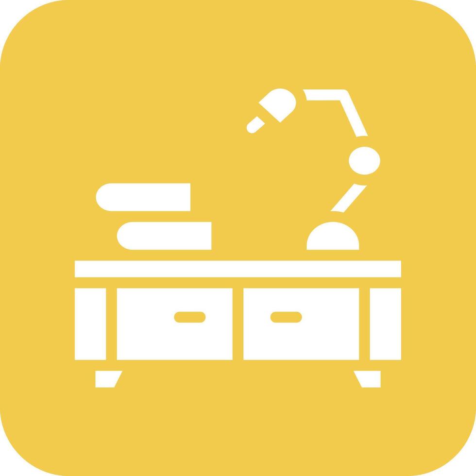 Desk Lamp Vector Icon