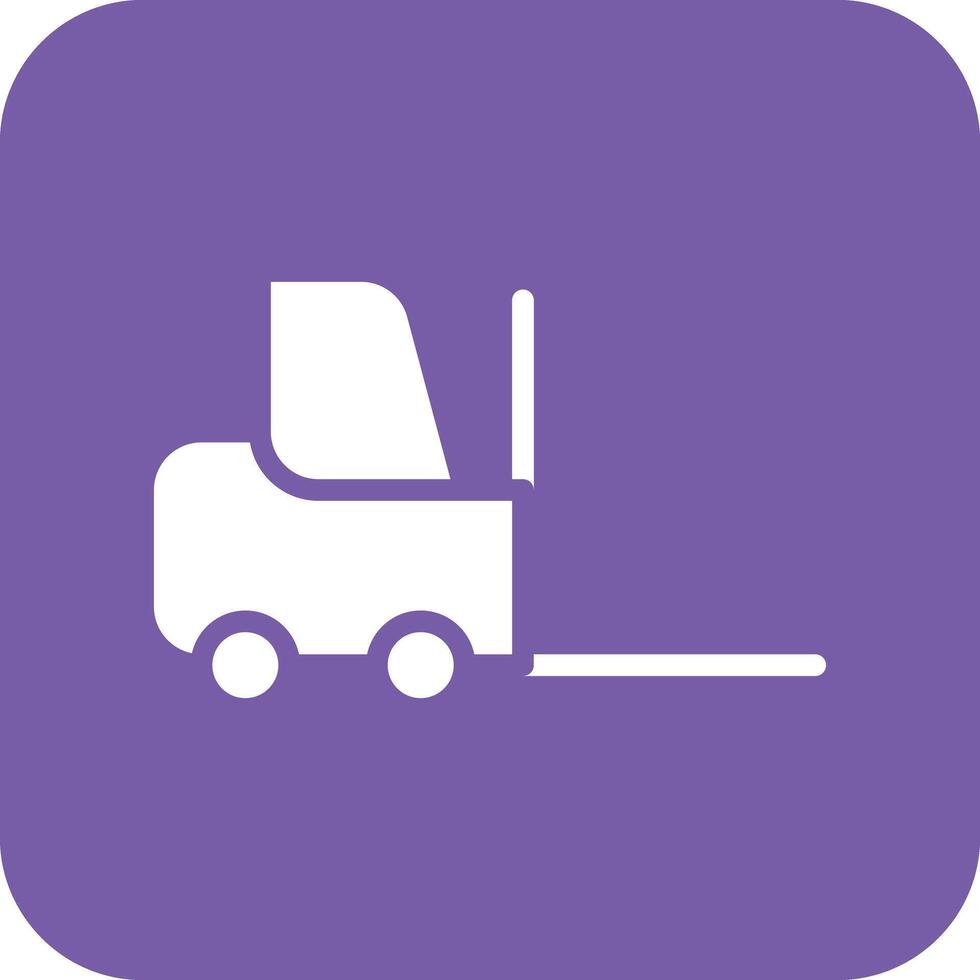 Forklift Vector Icon