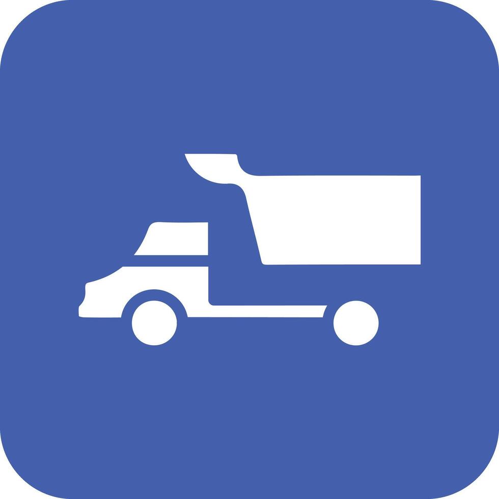 Dump Truck Vector Icon